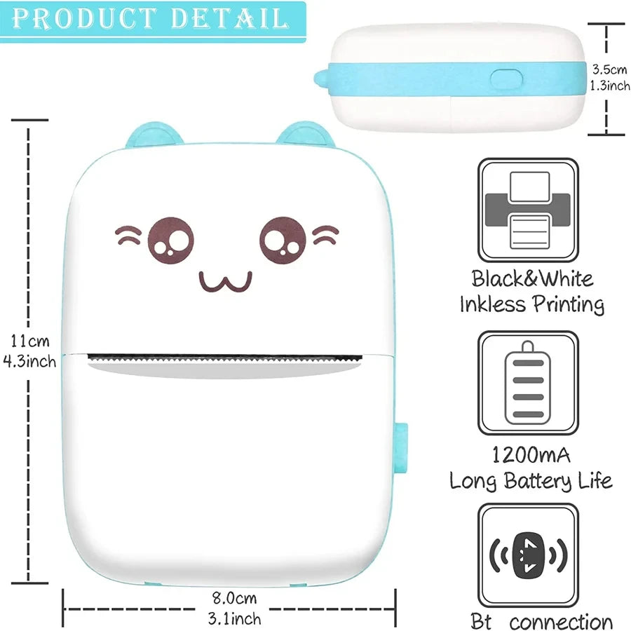 MiniPrint Portable Thermal Printer