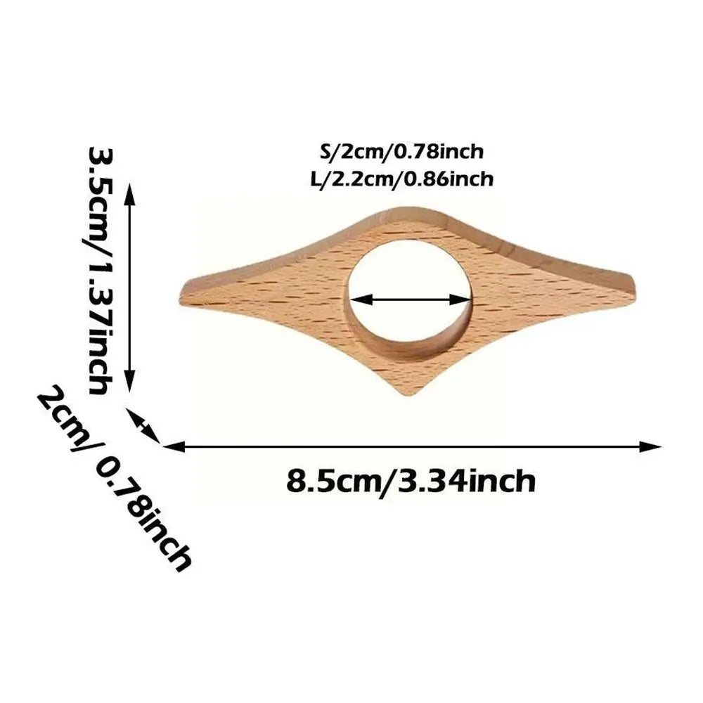 Wooden Book Holder for Thumb